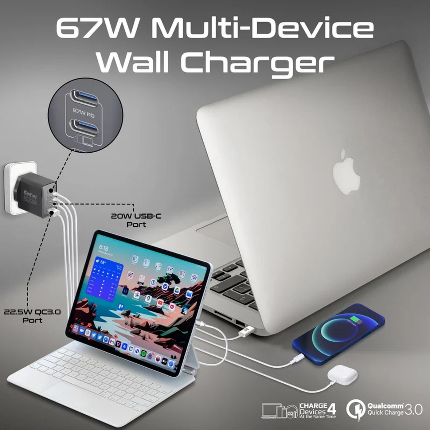 Mkateb Ganport4-67pd Charger Mkateb Ganport4-67pd Charger