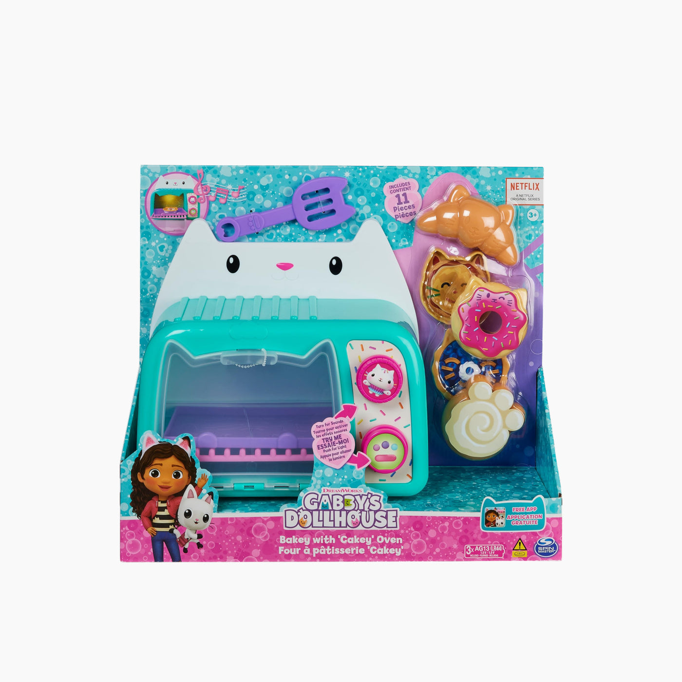 Spin Master Gabby's Dollhouse Bakey With Cakey Oven Spin Master Gabby's Dollhouse Bakey With Cakey Oven