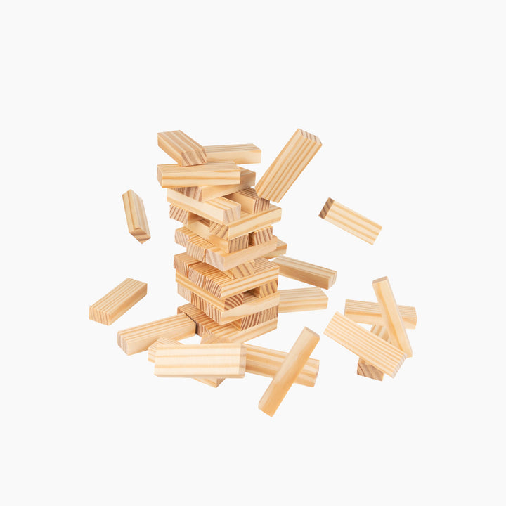 Spin Master Game Jumbling Towers Wood In Shoe Box - HUNA