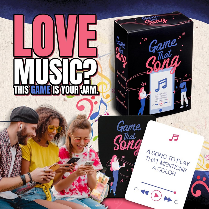 Game That Song | A Party Game For Music Lovers