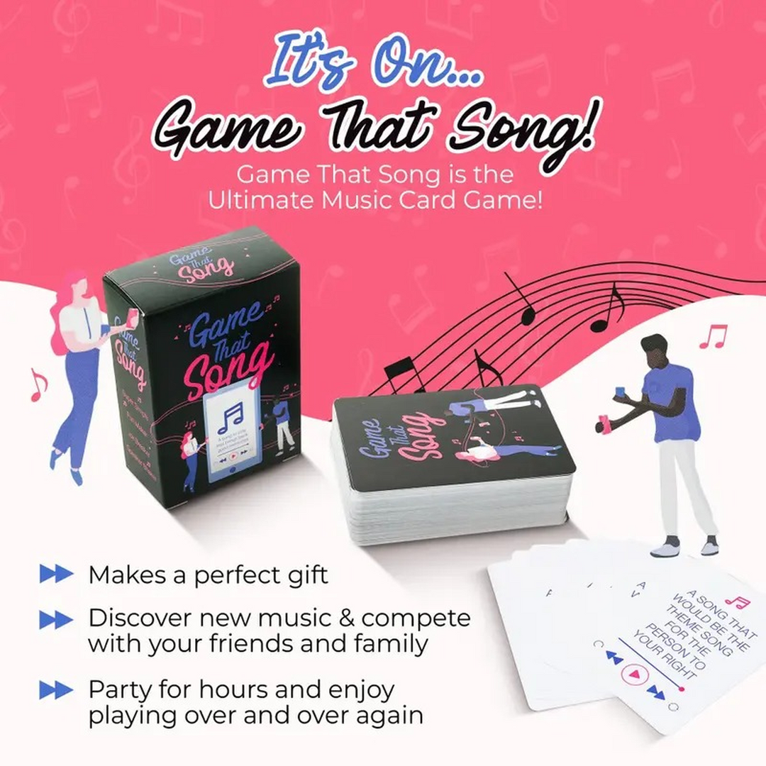 Game That Song | A Party Game For Music Lovers