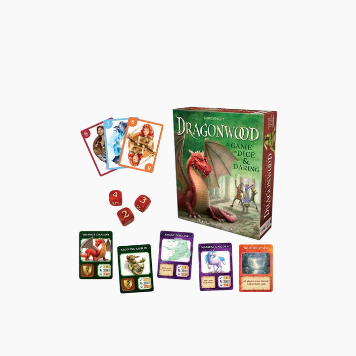 Dragonwood A Game of Dice &amp; Daring Board Game