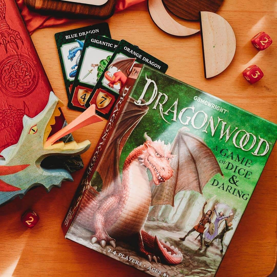 Dragonwood A Game of Dice &amp; Daring Board Game