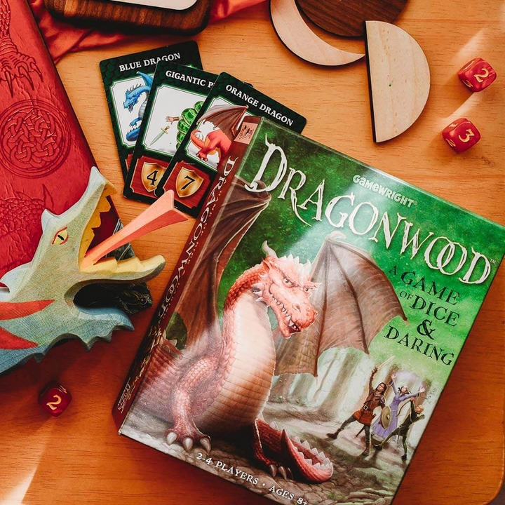 Dragonwood A Game of Dice &amp; Daring Board Game