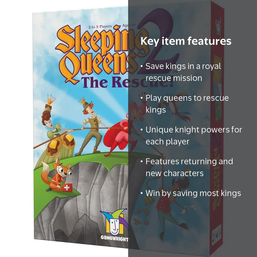 Sleeping Queens 2 - The Rescue! Board Game