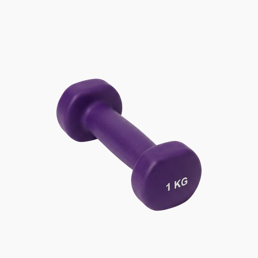 Coloured Vinyl Dumbbell Weights
