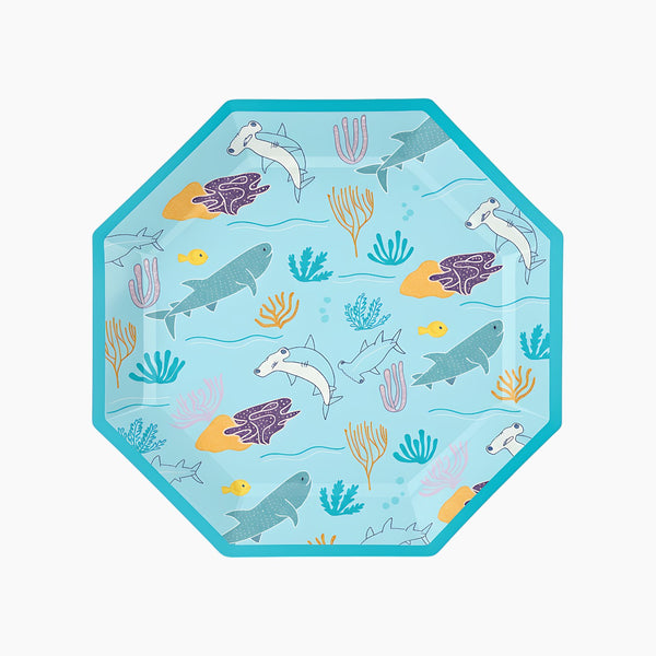 Ma Fete Sharks Dinner Plates