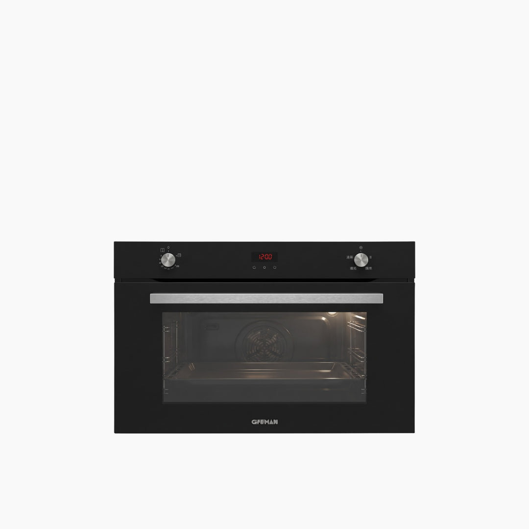 G3 FERRARI 90cm Built-in Oven Glossy Black 125L