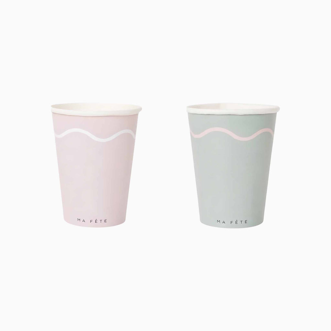 Ma Fete Signature Paper Cups - Set of 8