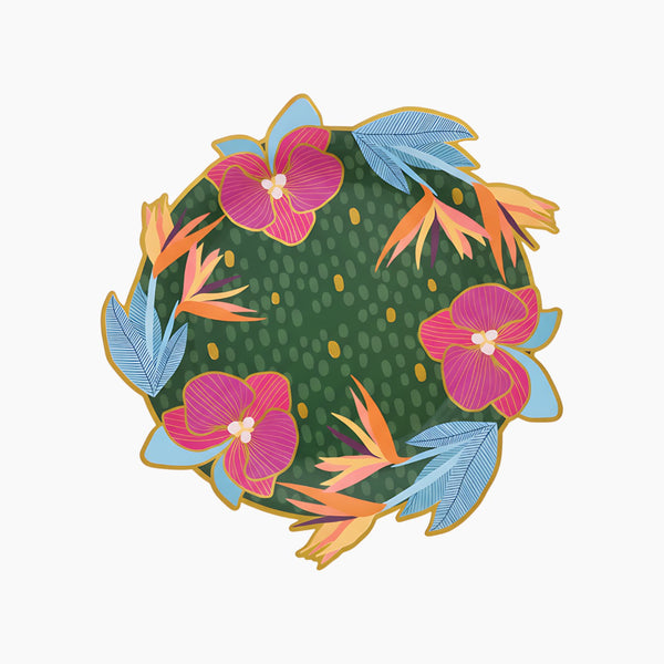 مفارش ورقية استوائية