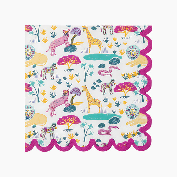 Ma Fete Safari Square Napkins