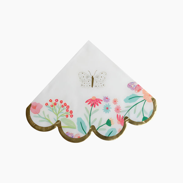 Ma Fete Tea Party Scalloped Napkins
