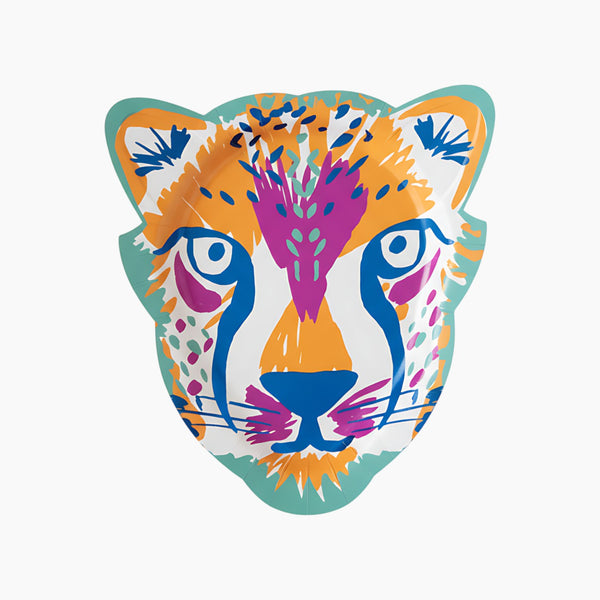 Ma Fete Safari Cheetah Plates
