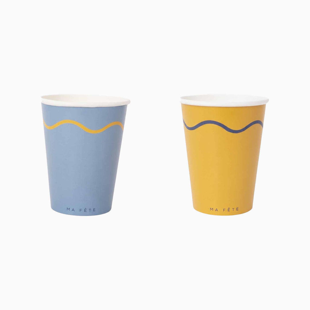 Ma Fete Signature Paper Cups - Set of 8