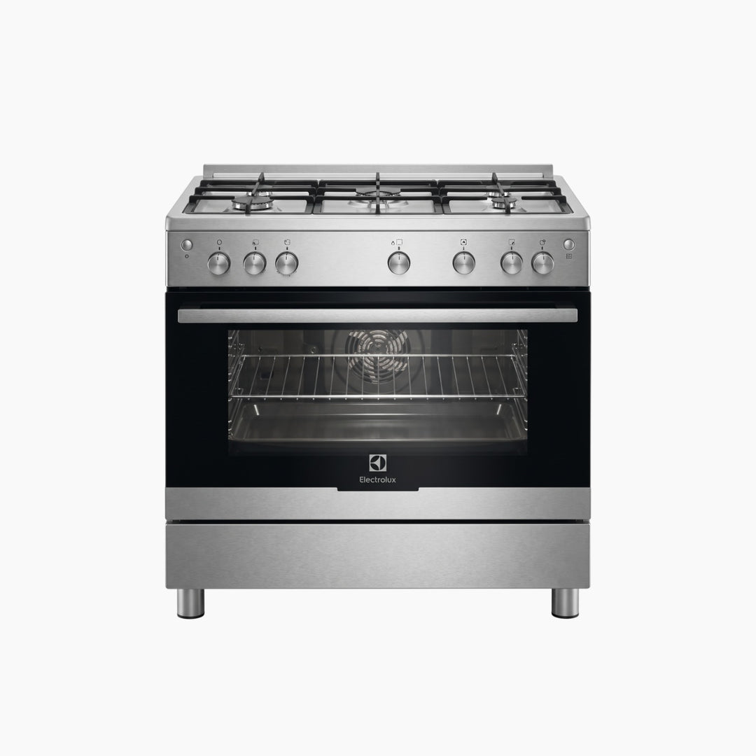 Electrolux 90cm Gas Cooker 5 Burners Stainless Steel