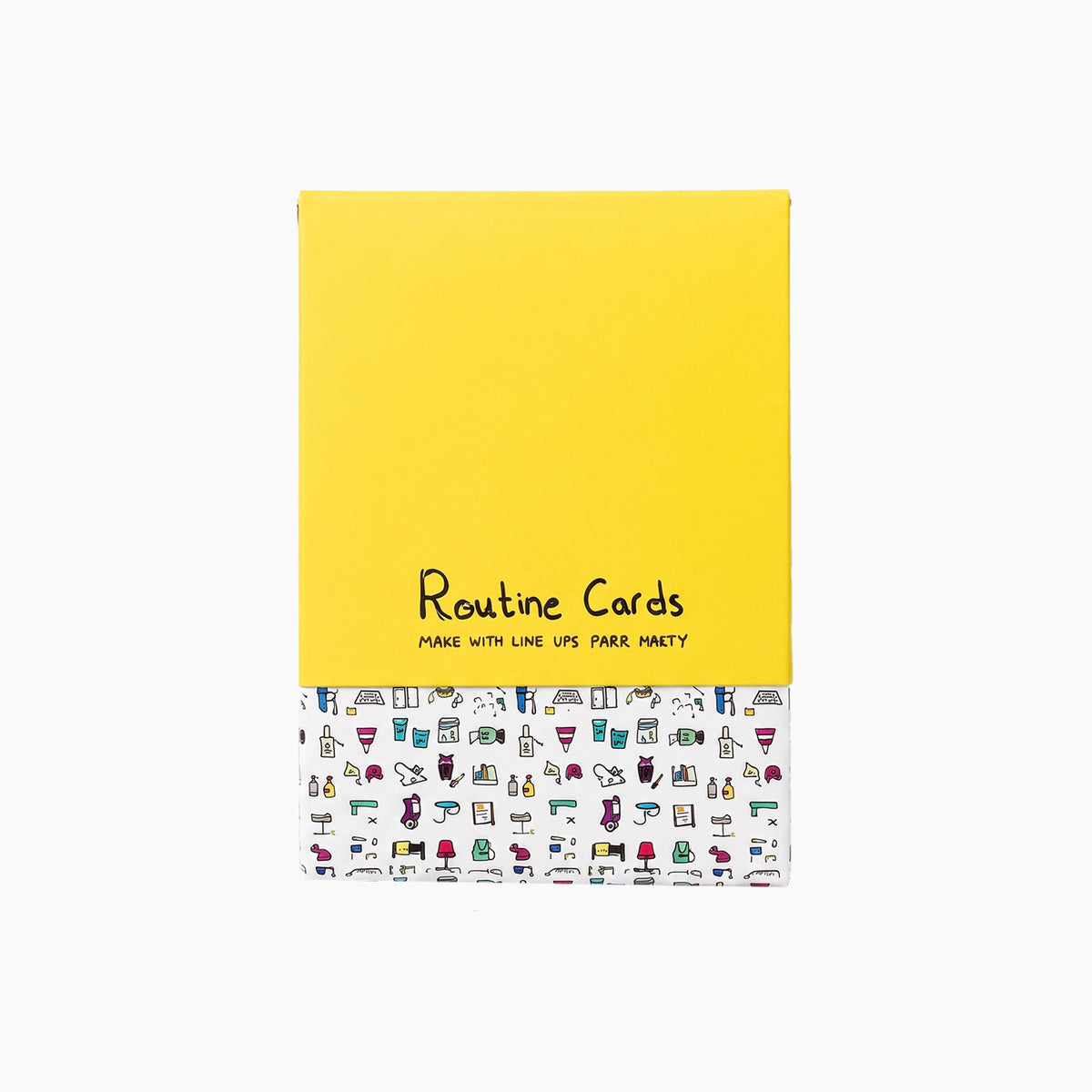 Mkandm By Mira Khleif set of 31 routine cards depicting daily home activities.