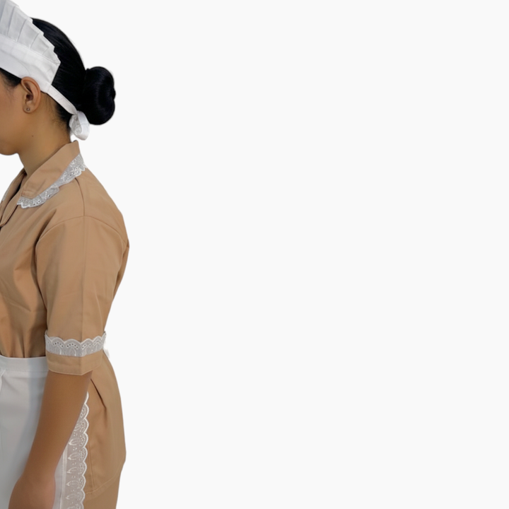 Nuvia Beige Housemaid Uniform