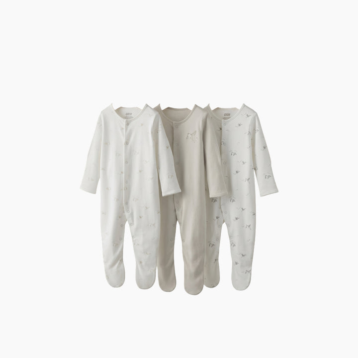 Mamas &amp; Papas Stork Sleepsuits (Set of 3)