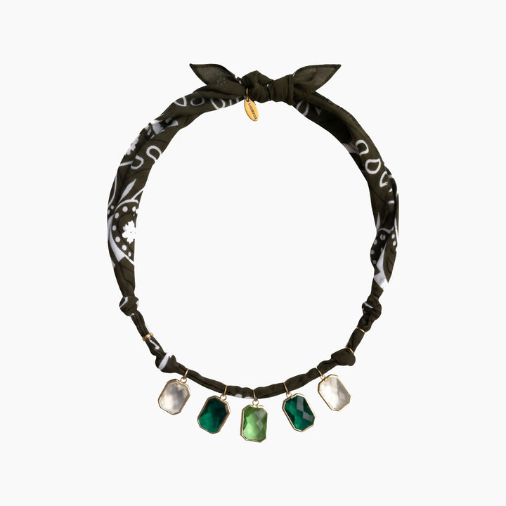 Bandana Charm Necklace
