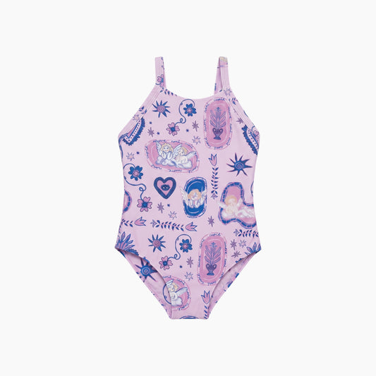 Bisou Petite RHODES ONE PIECE SWIM - PINK AMORETTE
