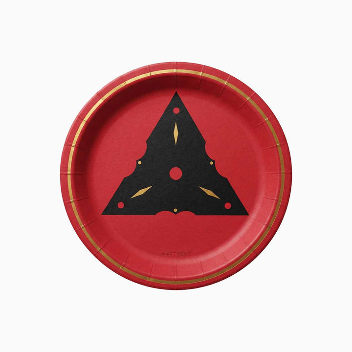 Ma Fete Ninja Dessert Plates - Set of 8
