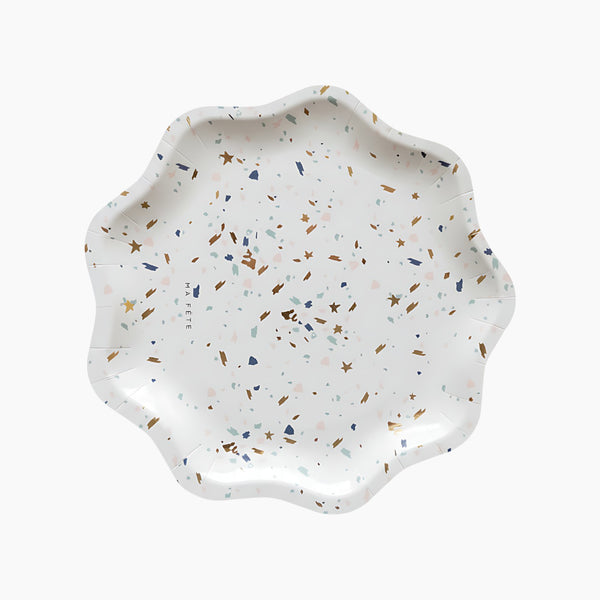 Ma Fete Terrazzo Dinner Plates