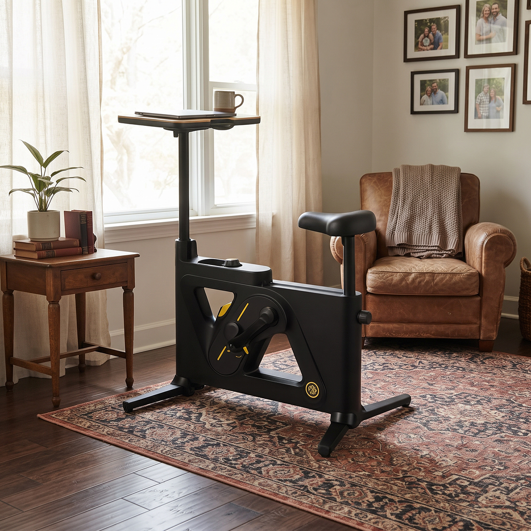 H&amp;R Exercise Bike with Desk