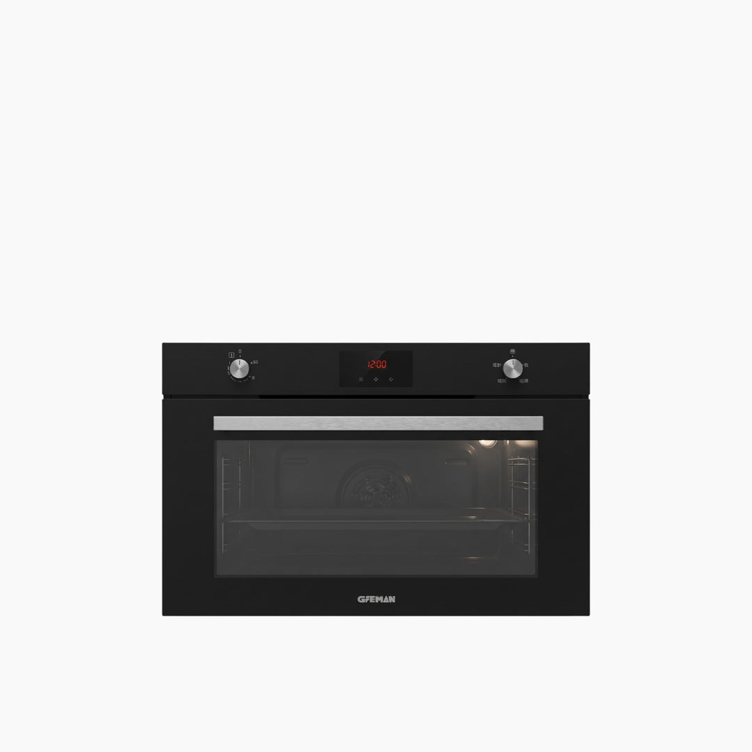 G3 FERRARI 90cm Built-in Oven Matt Black 125L