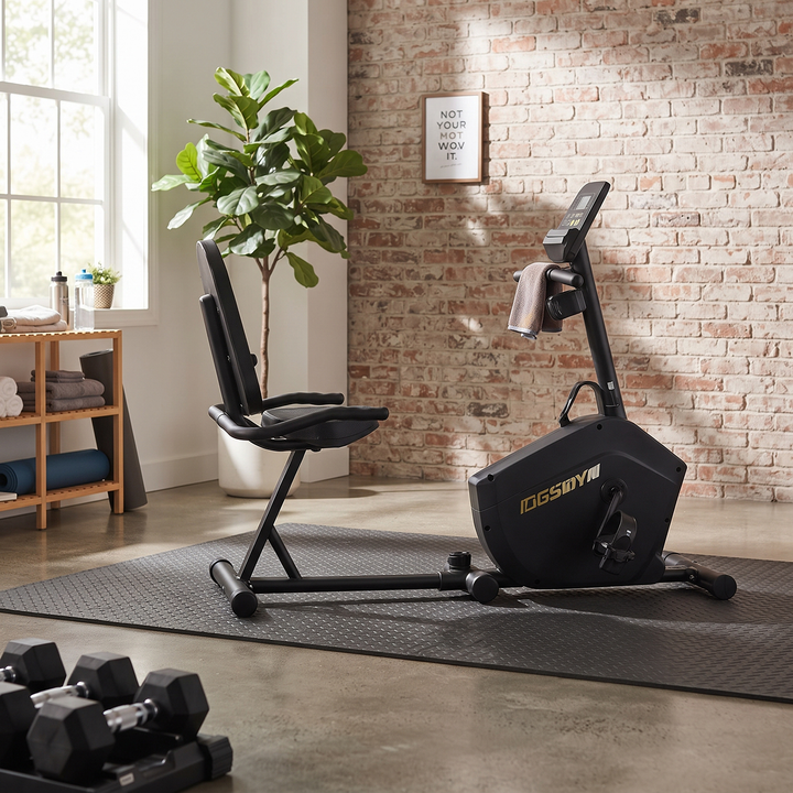 Medical Recumbent Exercise Bike with Backrest