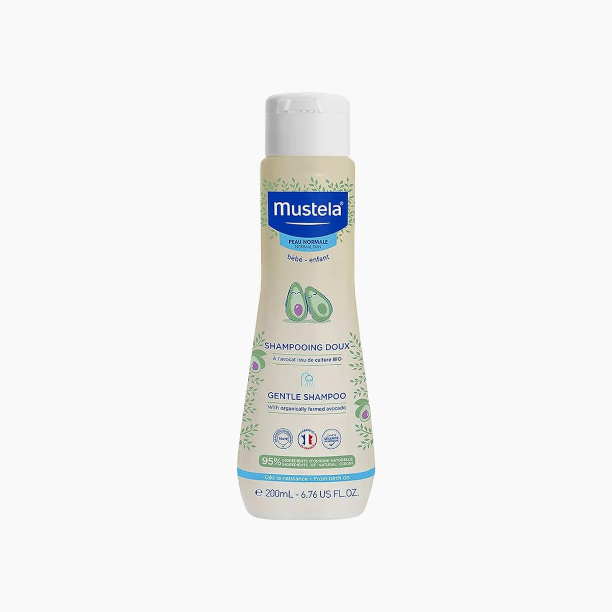 Mustela 200ml gentle baby shampoo