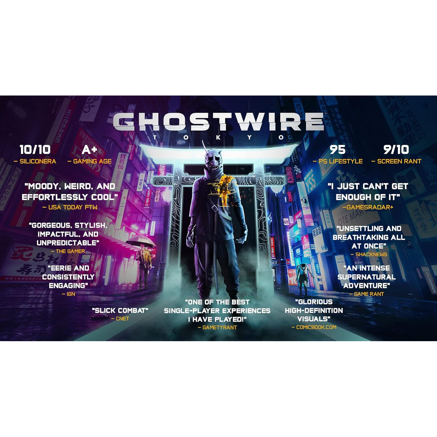 PlayStation 5 Ghostwire: Tokyo Game PlayStation 5 Ghostwire: Tokyo Game