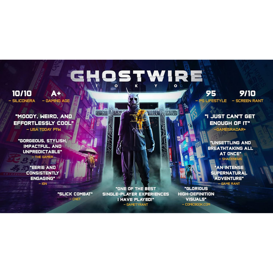PlayStation 5 Ghostwire: Tokyo Game