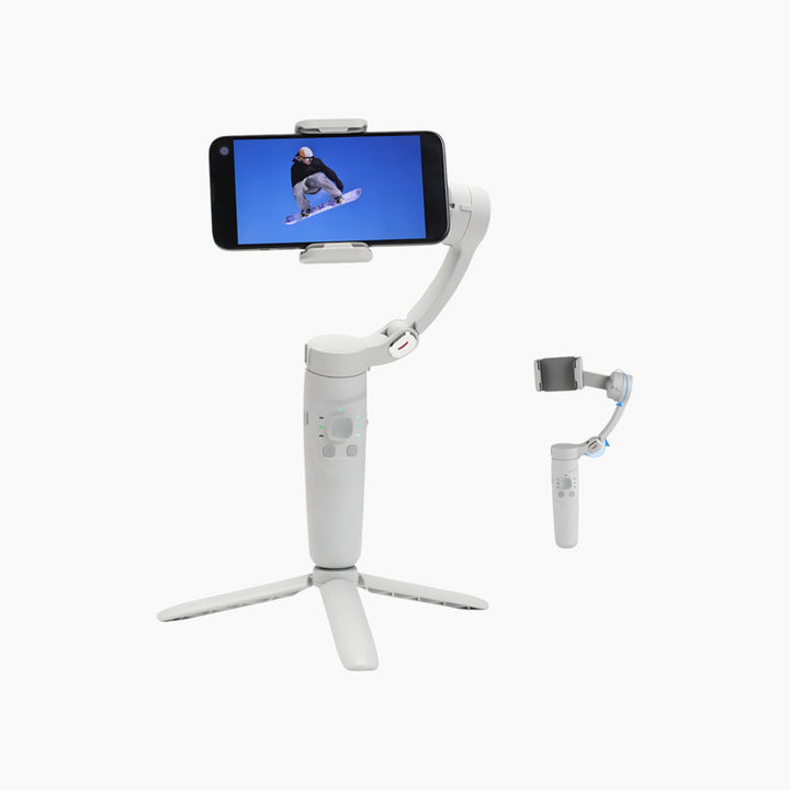 Gimbal portable handheld stabilizer for smooth video capture