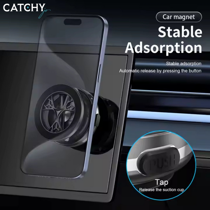 C.JO Glass Vacuum Suction Car Phone Holder