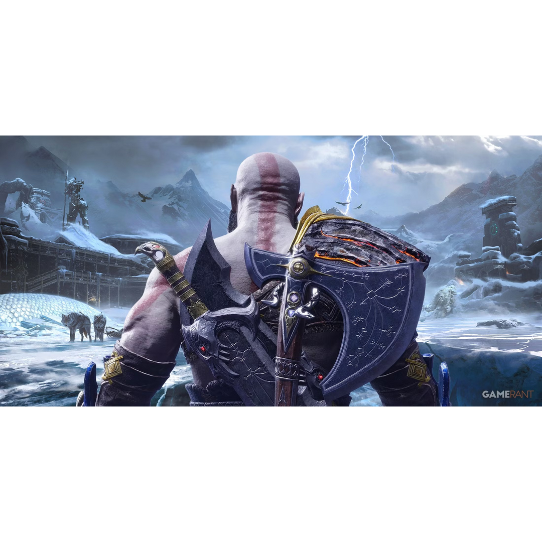 God Of War Ragnarök PS4 video game software