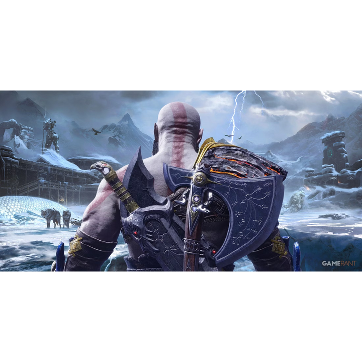 God Of War Ragnarök PS4 video game software