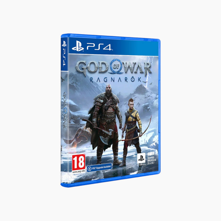 God Of War Ragnarök PS4 video game cover art
