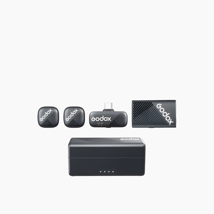 Canon Godox Cube C Combo Wireless Mic Kit 2