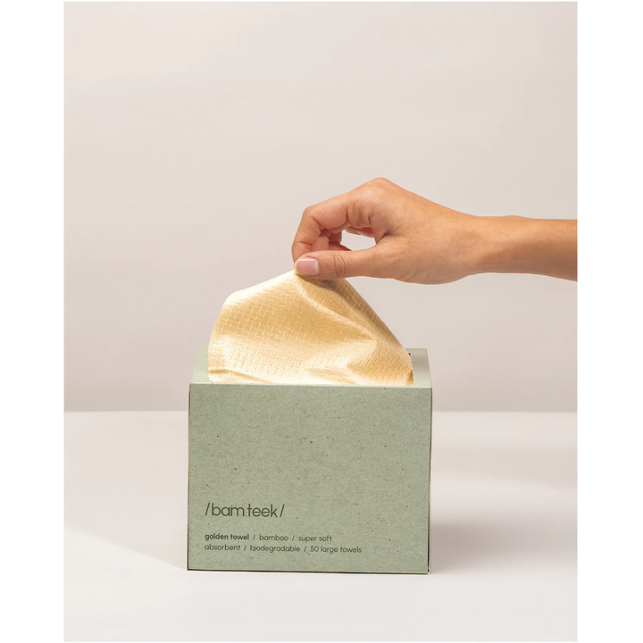 Bamteek Golden Towel