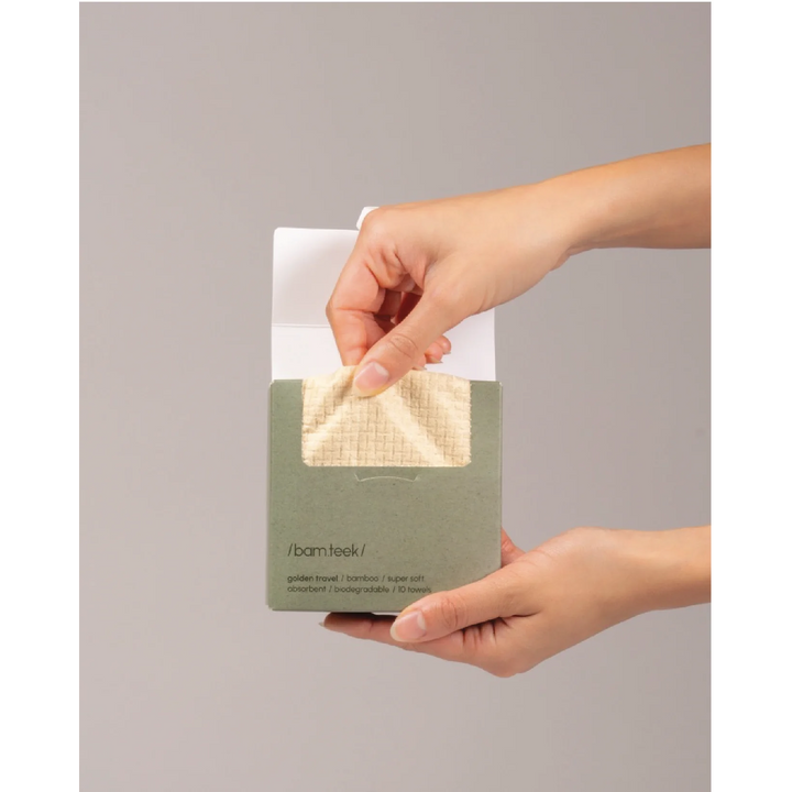 Bamteek Golden Travel Towel