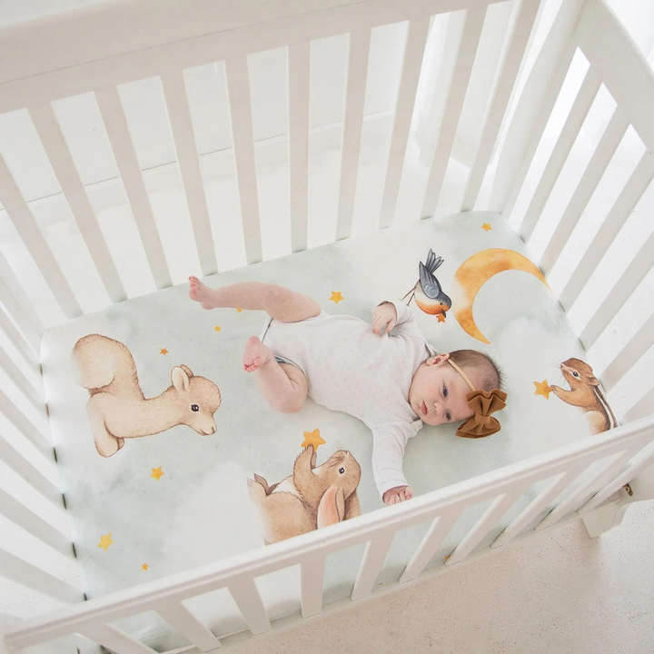 Rookie Humans Crib Fitted Sheet