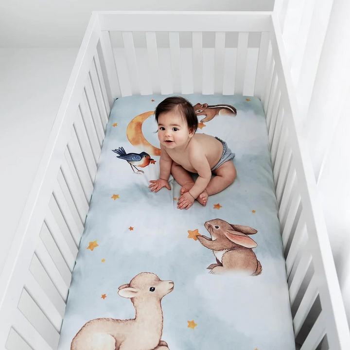 Rookie Humans Crib Fitted Sheet
