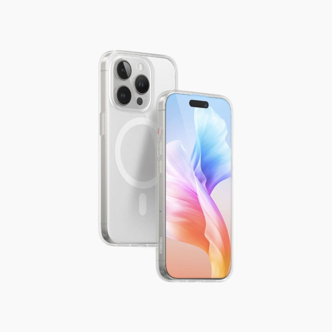 Catchy Jo Gorilla iPhone Crystal Drop Clear MagSafe Case - HUNA