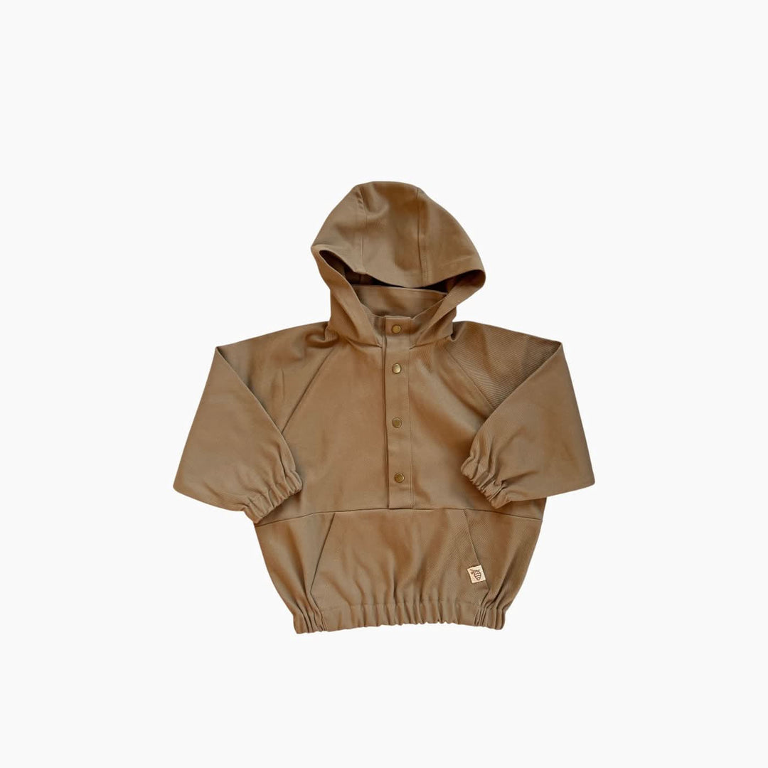 Little Nest Graphic Twill Pullover Jacket