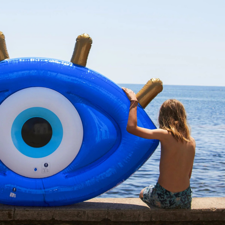 SunnyLife Greek Eye Float Away Lie On pool float