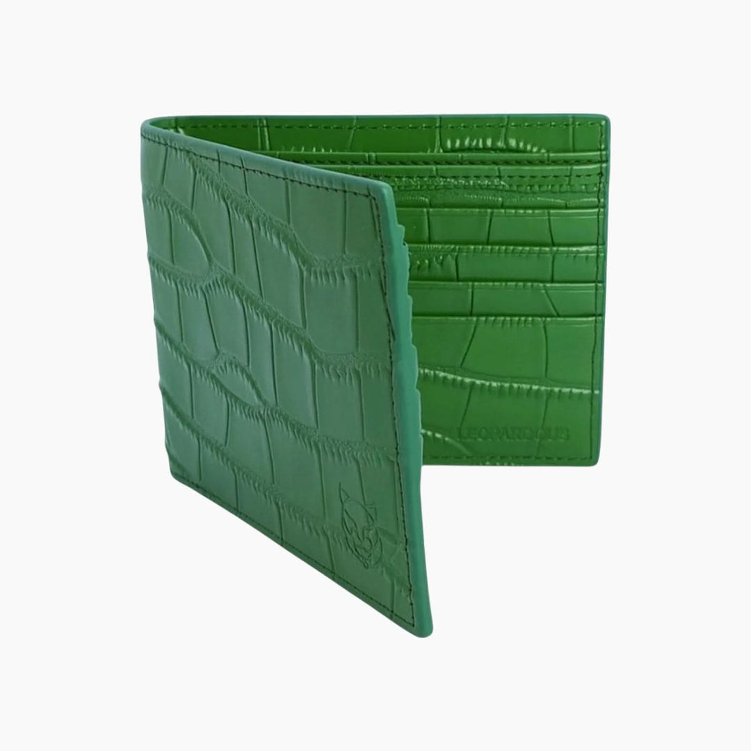 Leopardous Leather Wallet