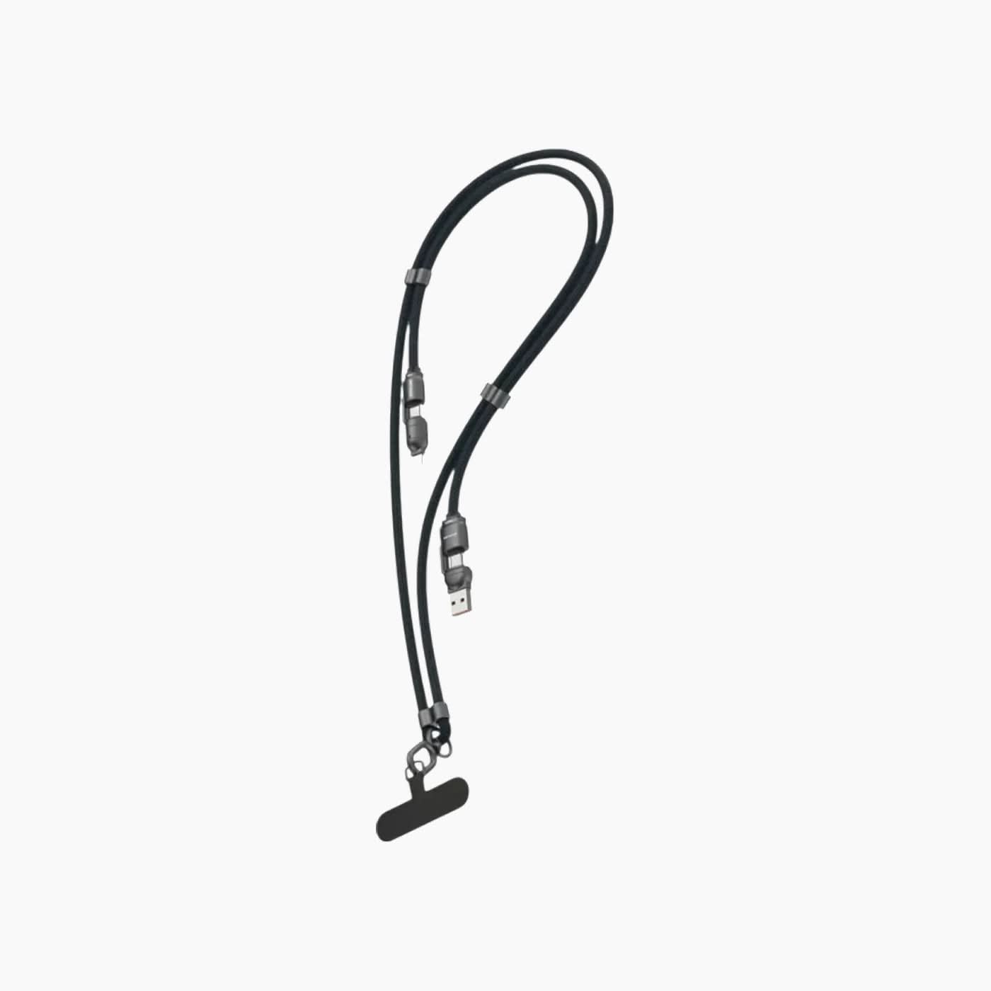 Green Lion 4 in 1 Braided Lanyard Cable Green Lion 4 in 1 Braided Lanyard Cable