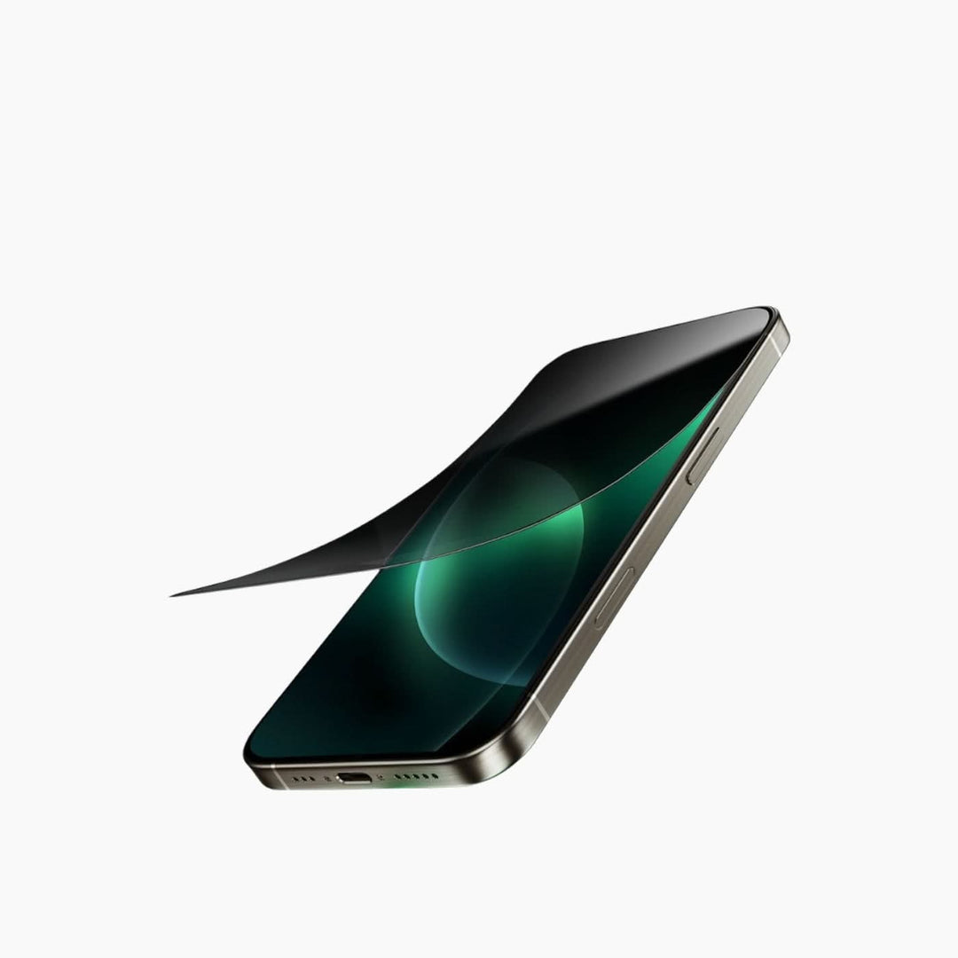 Green Lion 9H Steve Glass Privacy Screen Protector with black edge