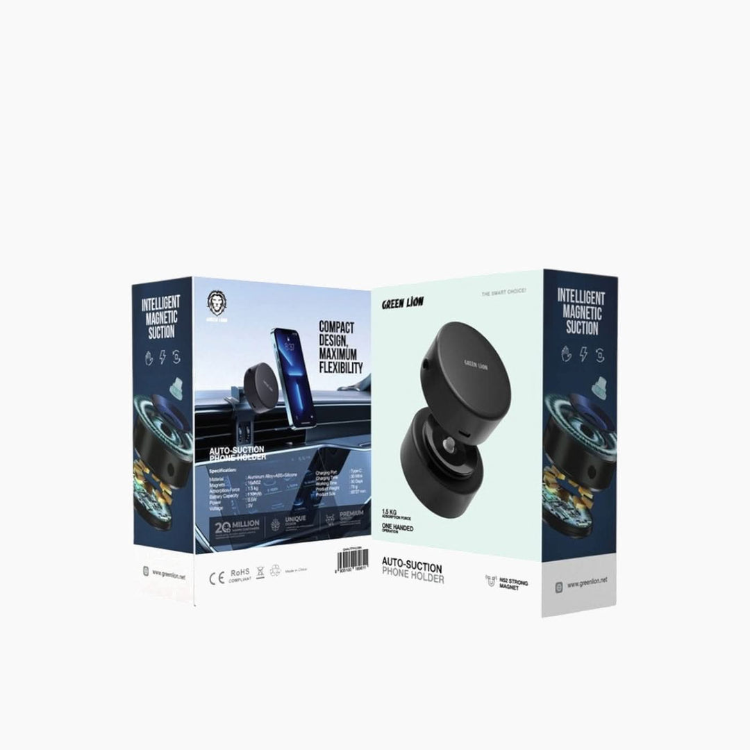 Green Lion Auto-Suction Phone Holder