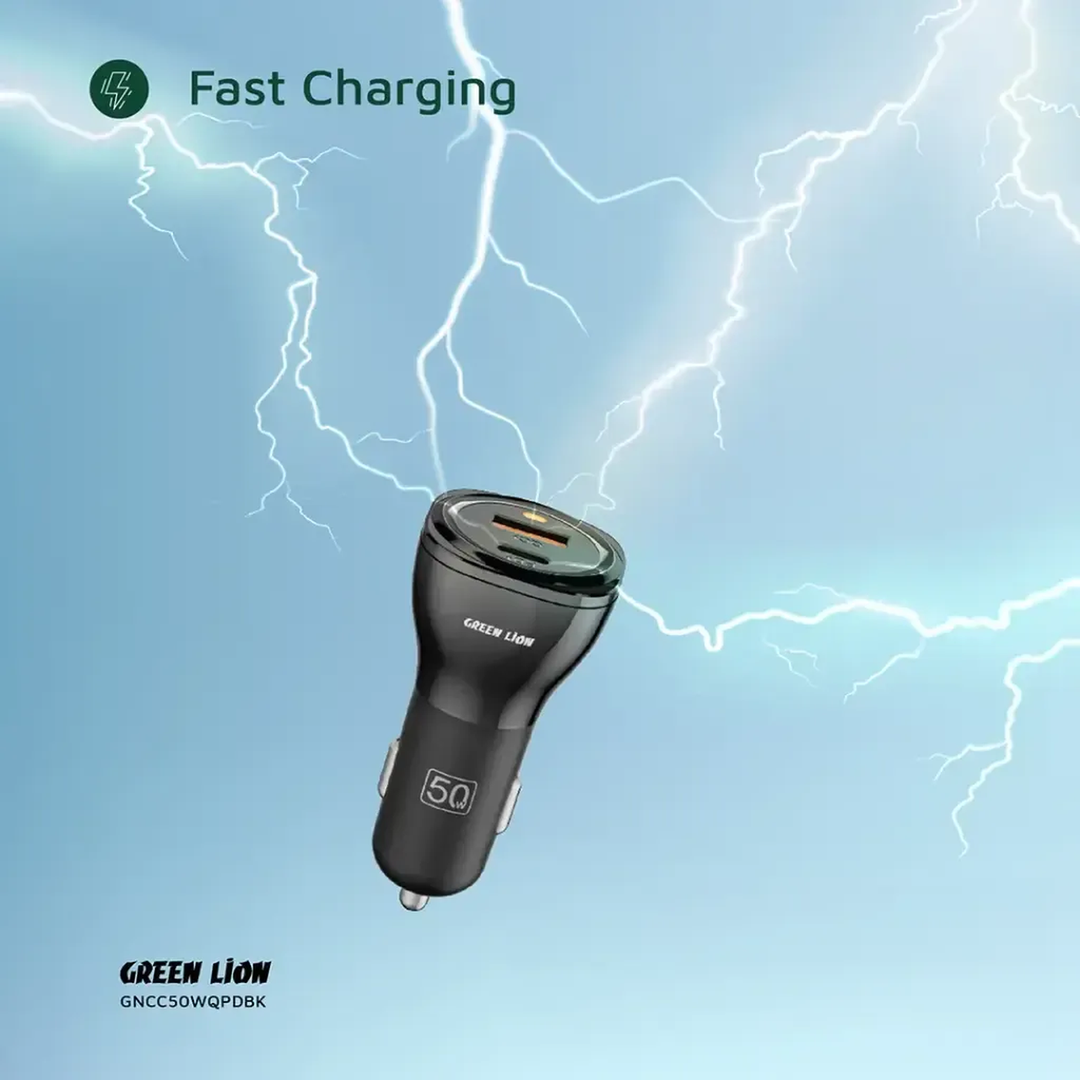 Green Lion Dual Port Car Charger